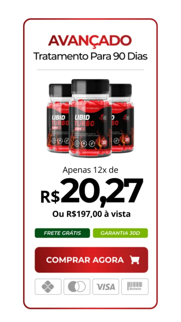 Lib turbo checkout 3 - normal - Reviewlab.click Imagem do produto libidturbo com 3 potes
